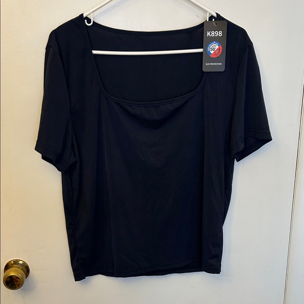 Navy Women's Top XXL NWT
